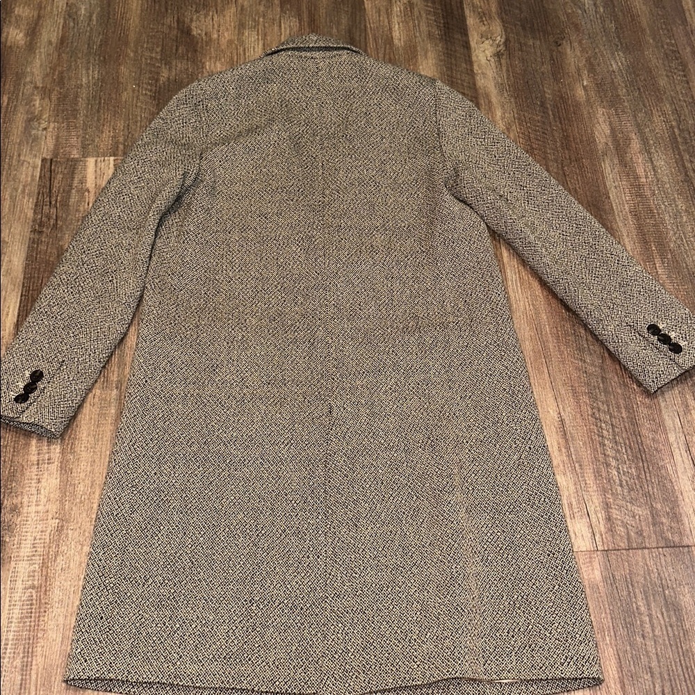 Jenni Kayne Beige Pea Hyde Coat Wool Blend size XS - Picture 8 of 9